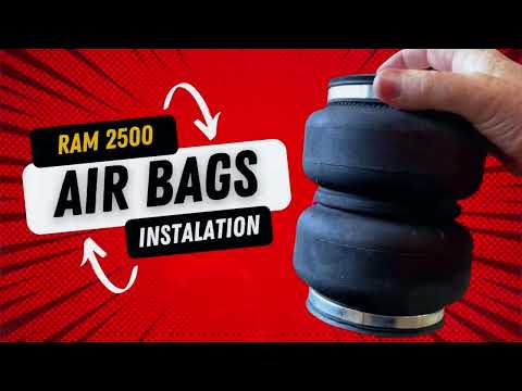 2021 Ram 2500 Gets Airbags | Rough Country Air Spring Kit Installation
