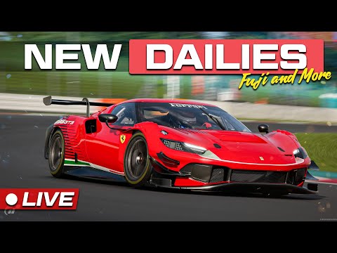 🔴 GT7 | New Week of Daily Racing - Fuji, Yas Marina and Gilles-Villeneuve | Live 🔴