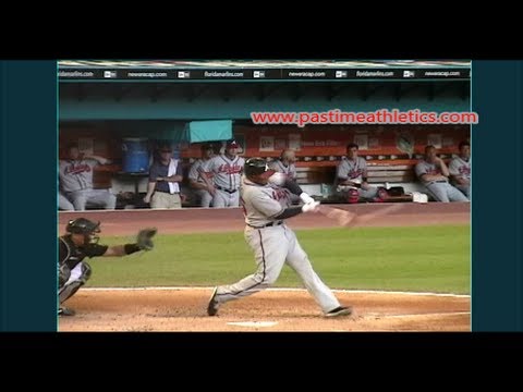 Andrew Jones Slow Motion Home Run Baseball Swing - Hitting Mechanics Instruction