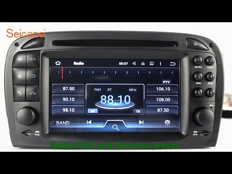 OEM 2001-2004 Benz SL SL350 SL500 SL55 SL600 SL65 Radio DVD GPS Navigation Player Stereo Upgrade