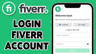 How To Login Fiverr Account 2024 | Fiverr App Sign In Tutorial