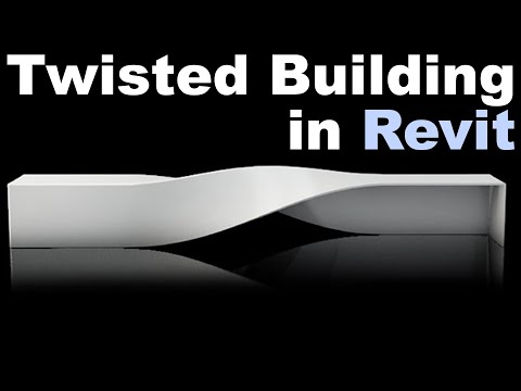 Twisted Building in Revit Tutorial (Massing in Revit)