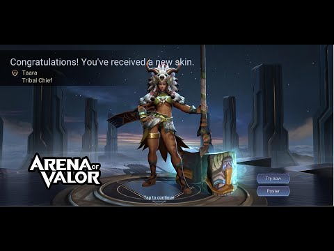 Taara Epic skin  : Ranked Game :Arena of valor- One of the Best Tank