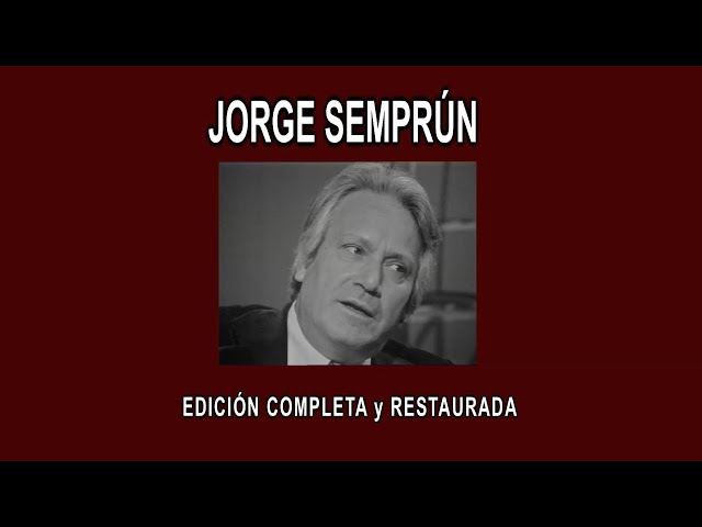 Vídeo relacionado con Antimemorias de Jorge Semprún: 136 (Narrativa)