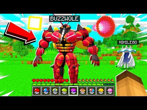 FIGHTING A ULTRA POKEMON in MINECRAFT! (Part 5)