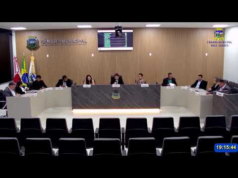 Transmissão ao vivo 09ª Reunião Ordinária -  Câmara Municipal - 2026