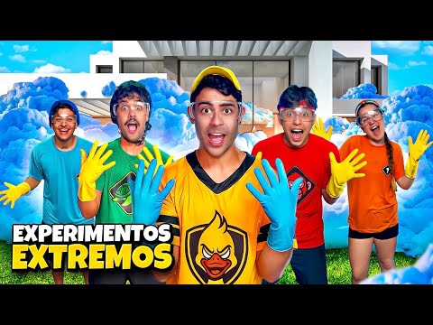 100 EXPERIMENTOS INCRIVEIS EM 24 HORAS!