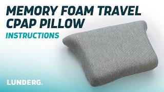 Product video: Lunderg Travel CPAP Pillow, Memory Foam