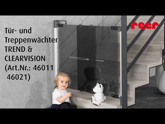 Video Teaser für reer Tür-, Treppenwächter TREND / CLEARVISION (Art. Nr.: 46011 ; 46021)