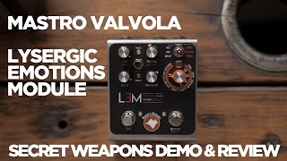 Video thumbnail for Mastro Valvola Lysergic Emotions Module Delay  | Secret Weapons Demo and Review by Mark Johnston