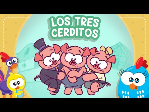 Los Tres Cerditos - Cuentos Clásicos con la Gallina Pintadita