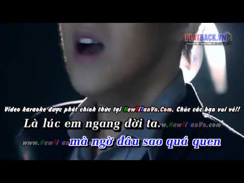 Karaoke Dấu Mưa - Trung Quân full beat