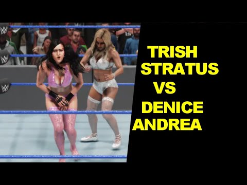 WWE 2K19 Trish Stratus vs Denice Andrea - Iron Finisher
