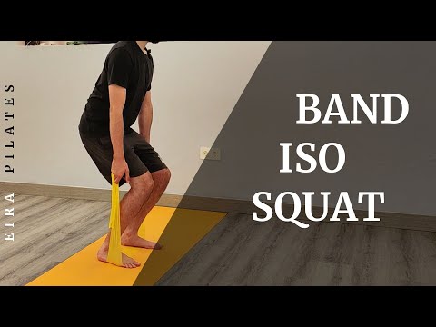 Band Iso Squat
