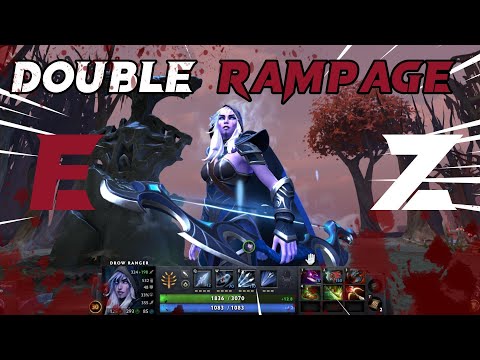 OP Drow Ranger Build! Dota 2 Rampage..