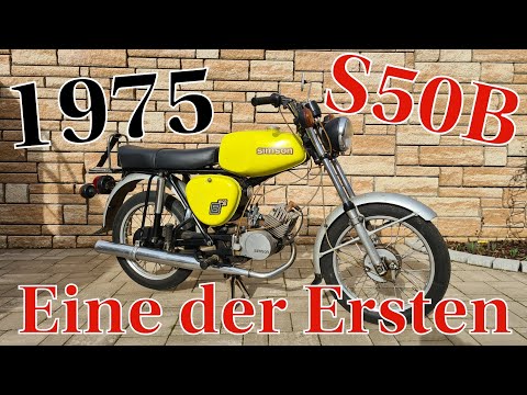 Originallackfetischist - 1975 das erste Baujahr der Simson S50