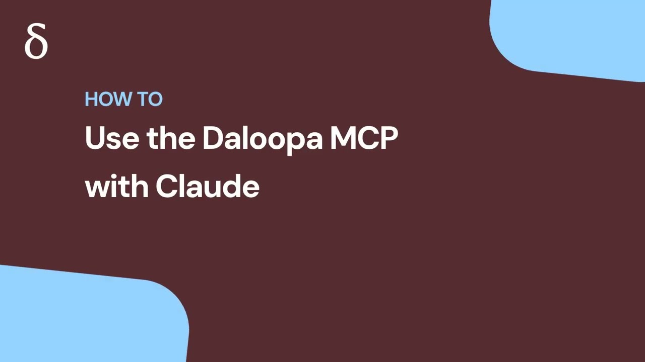How to Use the Daloopa MCP with Claude video thumbnail