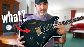 Video thumbnail for THE GUITAR NOBODY ASKED FOR [PRS Semi-Hollow SE] by digital360