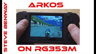ArkOS on Anbernic RG353M. Batocera beater?
