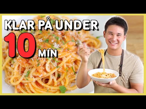 Snabb Vardagspasta på under 10min!