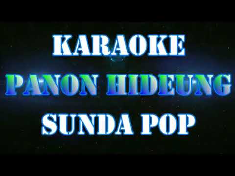 #karaoke #lagudaerah #jawabarat Karaoke Lagu Daerah Jawa Barat Panon Hideung