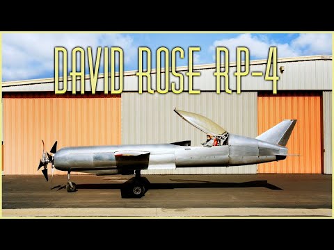 David Rose’s RP-4: The Fastest Piston-Powered Aircraft That Never Flew