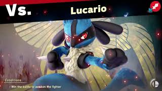 Super Smash Bros Ultimate Unlock Lucario Pokemon Fighter