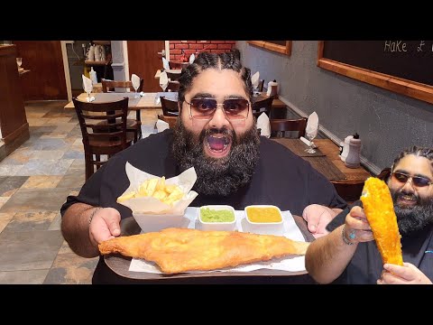 EXPERIMENTEI A LOJA DE FISH AND CHIPS COM MELHOR AVALIAÇÃO | DADS LANE FISH BAR | REVISÃO DE ALIMENTOS | O GOVERNADOR DE ALIMENTOS