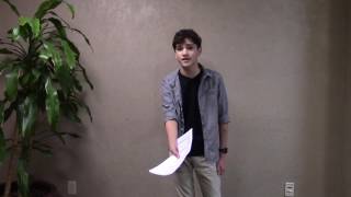 Jayce Mroz Audition Demo video