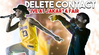 Download lagu DELETE CONTACT Ft DYCALL SIAHAAN - LIVE AT JAKARTA FAIR 2K19 mp3