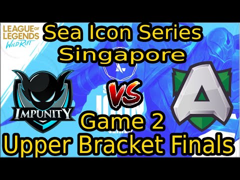 Impunity Vs Alliance | Game 2 | SEA Icon Series: Singapore | Upper Bracket Finals | Best of 3