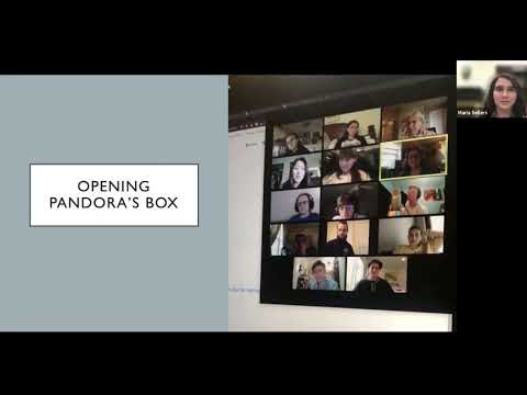 Parthenon Symposium - Pandora & Polychromy on the Base of Athena Parthenos