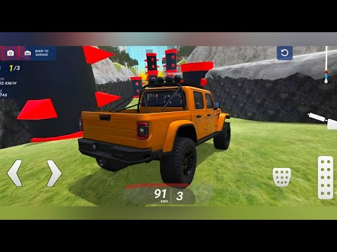 Deadly Descent - Speed Jeep Bumps Challenge 3D | Extreme Offroad Car Game | Android Gameplay 2025