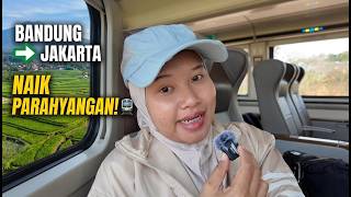 Download lagu Taking the Parahyangan Train from Bandung to Jakarta | Travel Experience & Onboard Atmosphere mp3