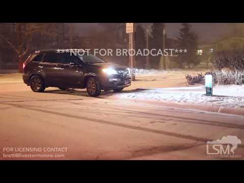 04-05-2018 Rapid City, South Dakota - Spring Snow Slide-Offs Accidents