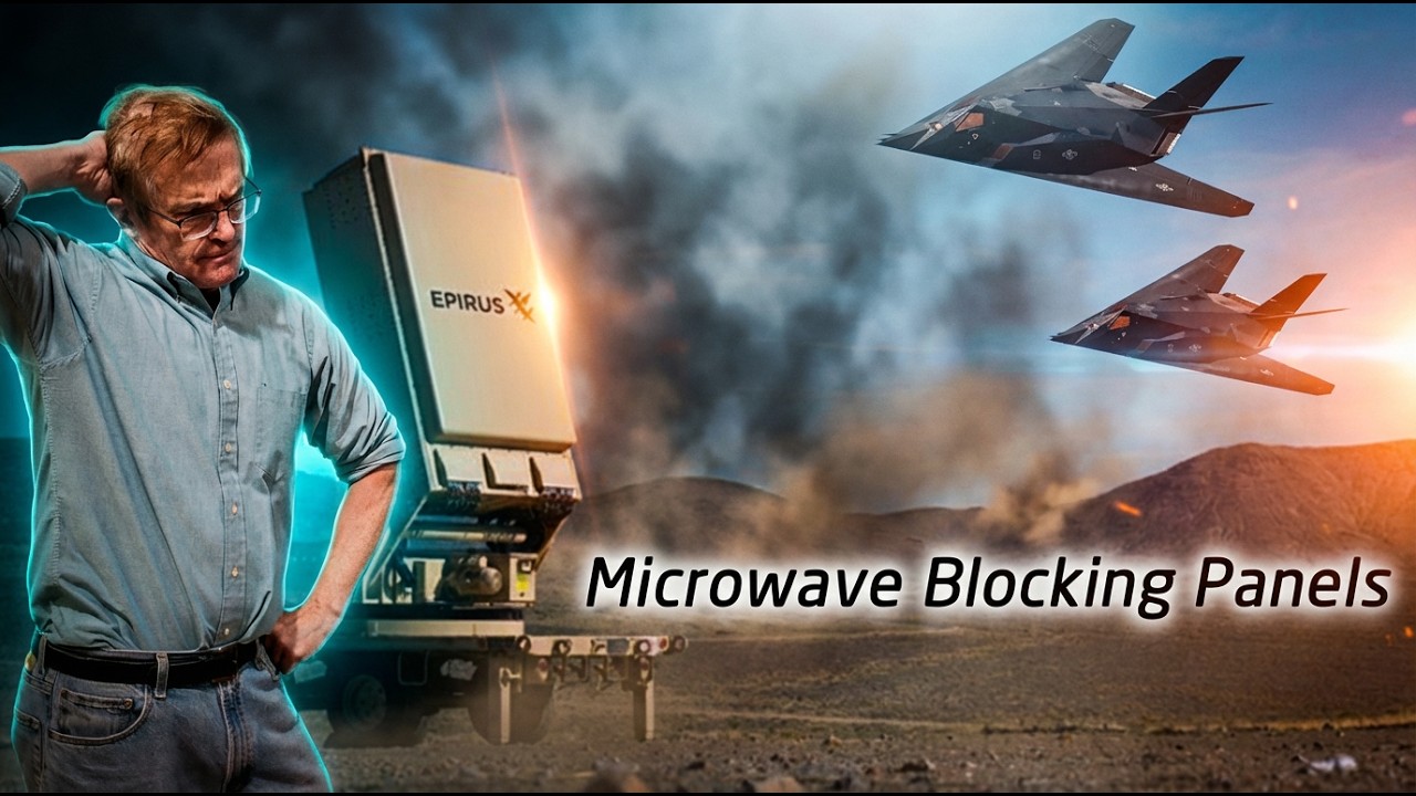 We Build and Test Microwave Blocking Panels - Invisible to Radar