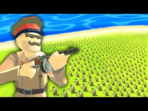 This WW2 Battle Simulator game is ABSOLUTELY INSANE... New Warbox Sandbox Maps