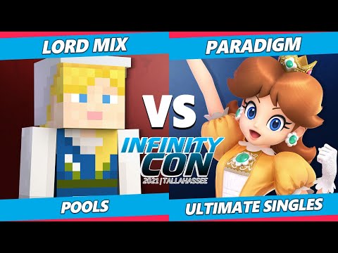 Infinity Con 2021 - LordMix (Steve) Vs. Paradigm (Daisy) SSBU Ultimate Tournament