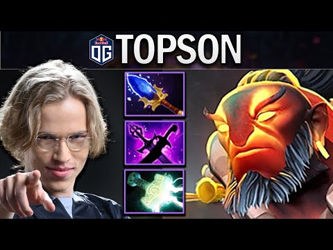 OG.TOPSON EMBER SPIRIT WITH AGHANIMS-MJOLNIR - DOTA 2 7.29 GAMEPLAY
