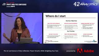 SSAC22: The Art & Science of Data Collection: Power Growth, While Delighting Your Fans (Adobe)