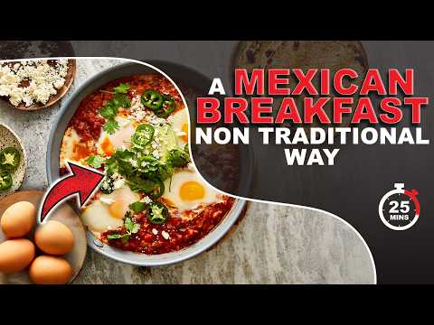 Recipe: Easy Huevos Rancheros a Mexican Breakfast non traditional way - Spicy and savory