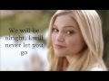 Olivia Holt Carry On Lyrics