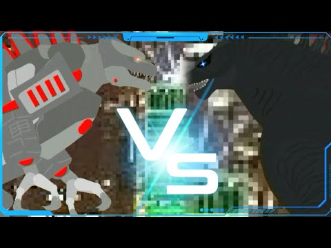 i made a GODZILLA VS MECHAGODZILLA EPIC BATLLE ANIMATION