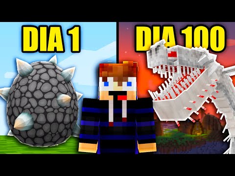 SOBREVIVI 100 DIAS NO MUNDO DE DRAGÕES no MINECRAFT - O FILME