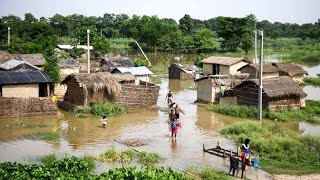 UP, Siddharthnagar: गांव में बाढ़ से मचा हाहाकार|| flood in up village