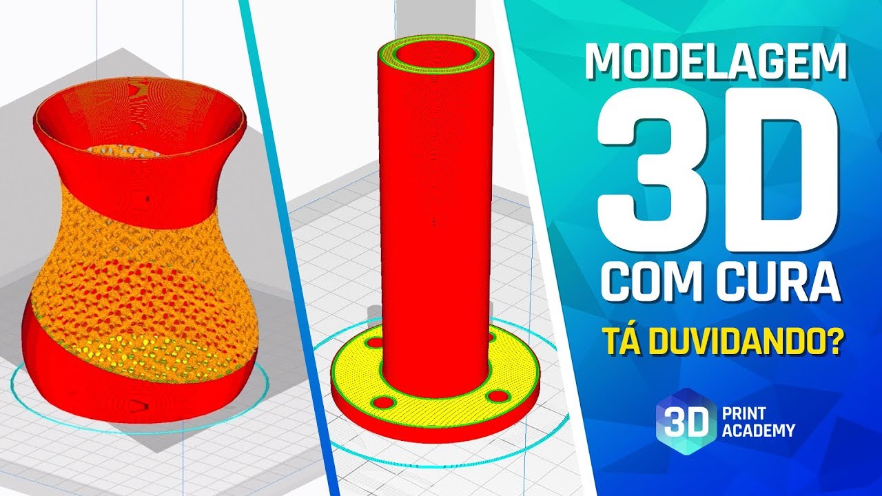 TUTORIAL: Transforme o Cura 3D em um MODELADOR 3D simples (É POSSÍVEL?)