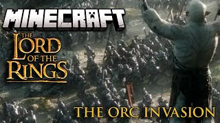 Minecraft - Lord of The Rings | The Orc Invasion Gameplay Walkthrough