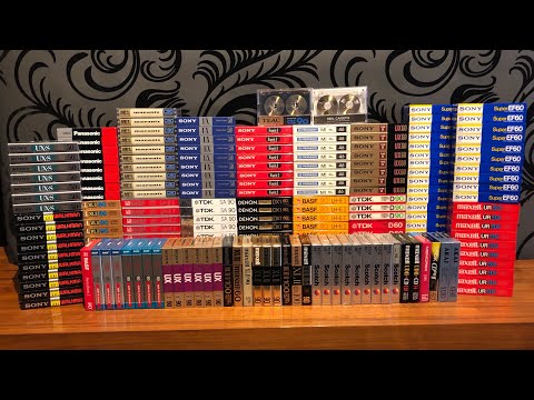 Collection of The Cassette Tapes - TDK / BASF / Maxell / SONY / Pioneer / Marantz / Technics / Denon