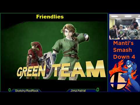 Redrock & Sketchy Vs. Jimz & Astral Round 1 - Manti's Smash Down 4