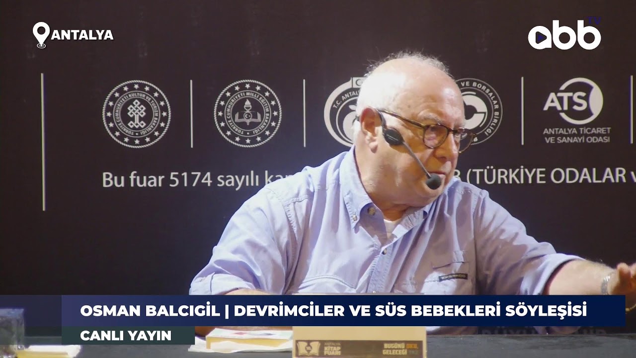 16. Antalya Kitap Fuarı Onur Konuğu Osman Balcıgil Söyleşisi
